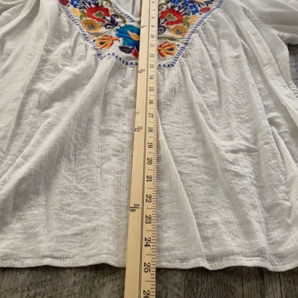 MERONA Boho Embroidered Top - Picture 6 of 6